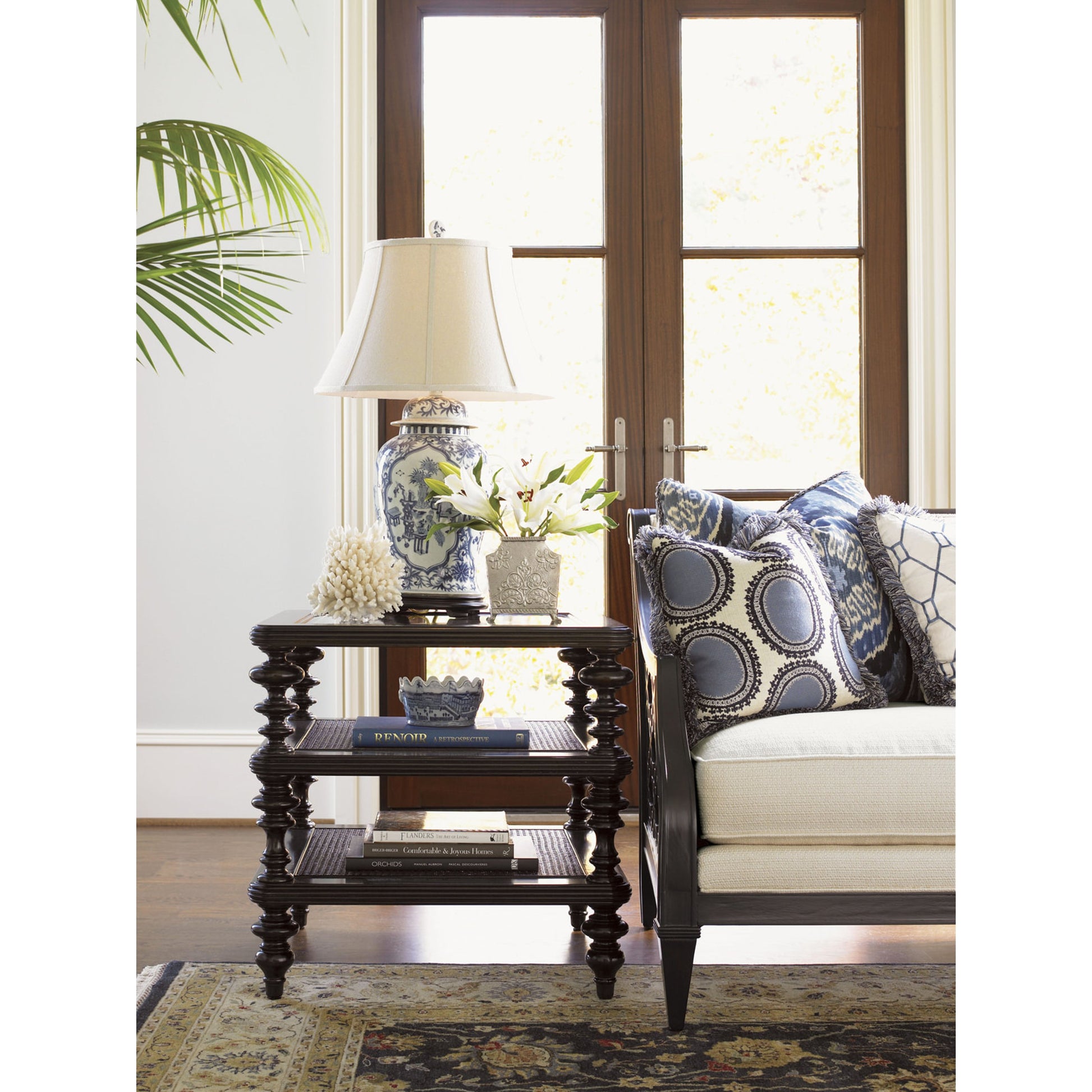 Tropic Lamp Table by Tommy Bahama Home. Made from unique in a traditional style.