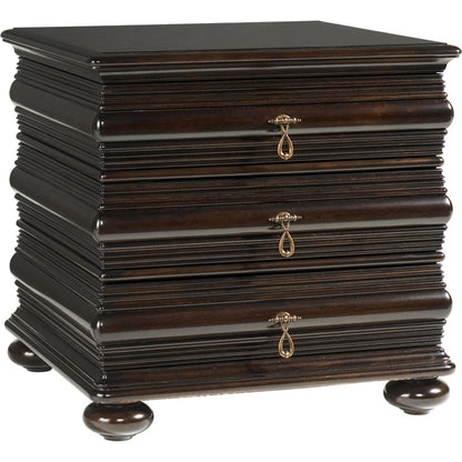 Black Sands Lamp Table by Tommy Bahama Home. Made from unique in a eclectic & global style.