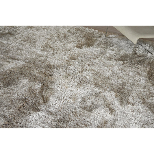Sumo Shag 5380 Rug by Exquisite Rugs in light beige. Made from polyester, microfiber in a unique style.