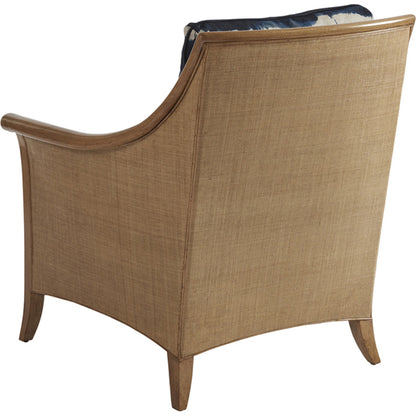 Nantucket Raffia Chair by Lexington in laguna sands (light). Made from unique in a coastal style.