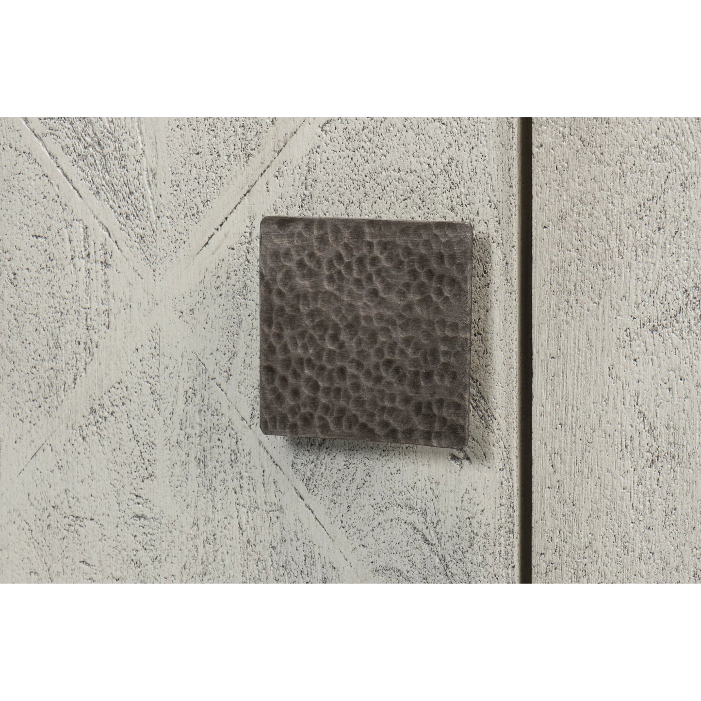 007 SI-2372461 | Closeup | Bricka Three Door Sideboard by Sarreid Ltd. in grey. Made from mango wood in a transitional style.