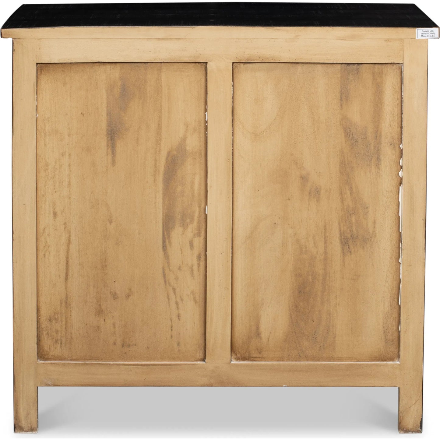 002 SI-2372475 | Additional Silo | Centrum Two Door Sideboard by Sarreid Ltd. in brown. Made from mango wood in a traditional style.