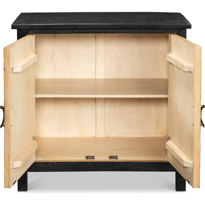 Centrum Two Door Sideboard by Sarreid Ltd. in brown. Made from mango wood in a traditional style.