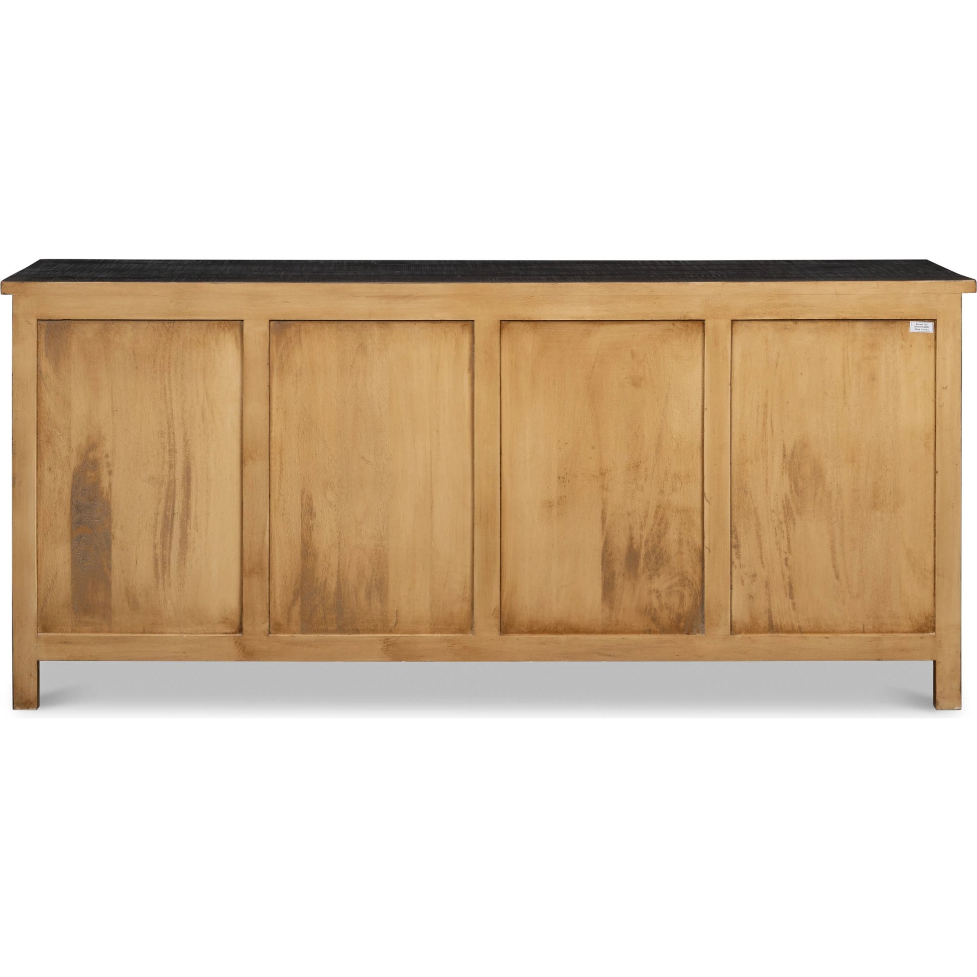 Centrum Four Door Sideboard by Sarreid Ltd. in brown. Made from mango wood in a traditional style.