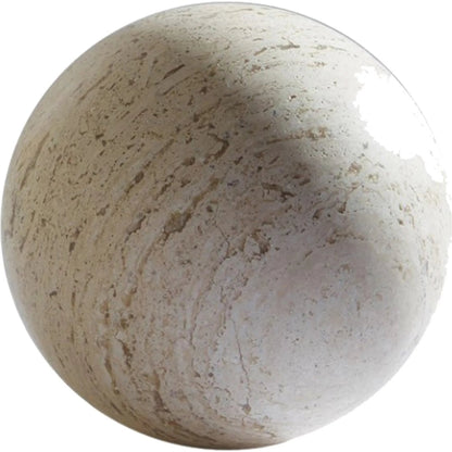 Travertine Sphere by Global Views. Made from travertine in a cottage & farmhouse style.