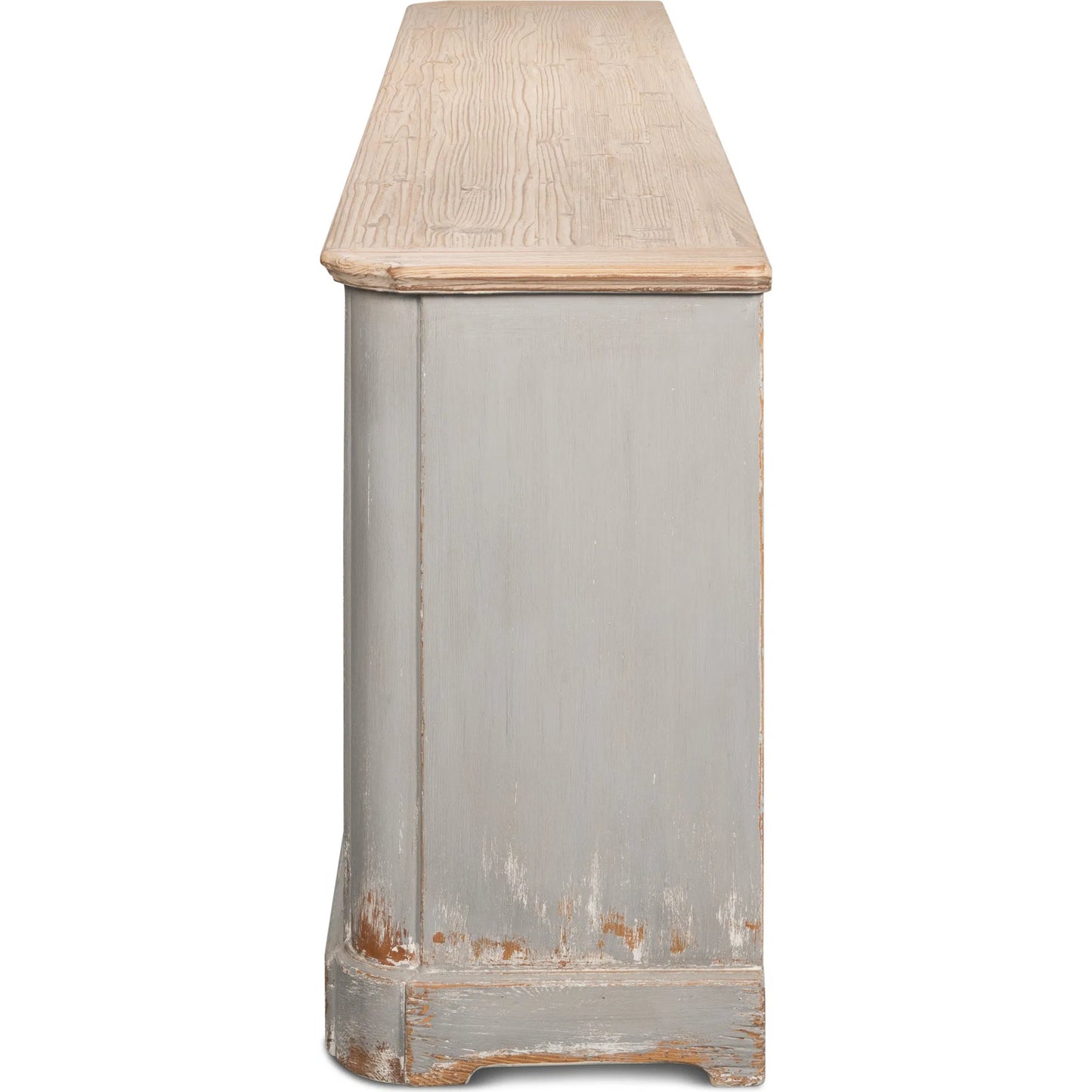 004 SI-2372529 | Additional Silo | Karlsson Antique Swedish Grey Sideboard by Sarreid Ltd. in grey. Made from old pine in a traditional style.