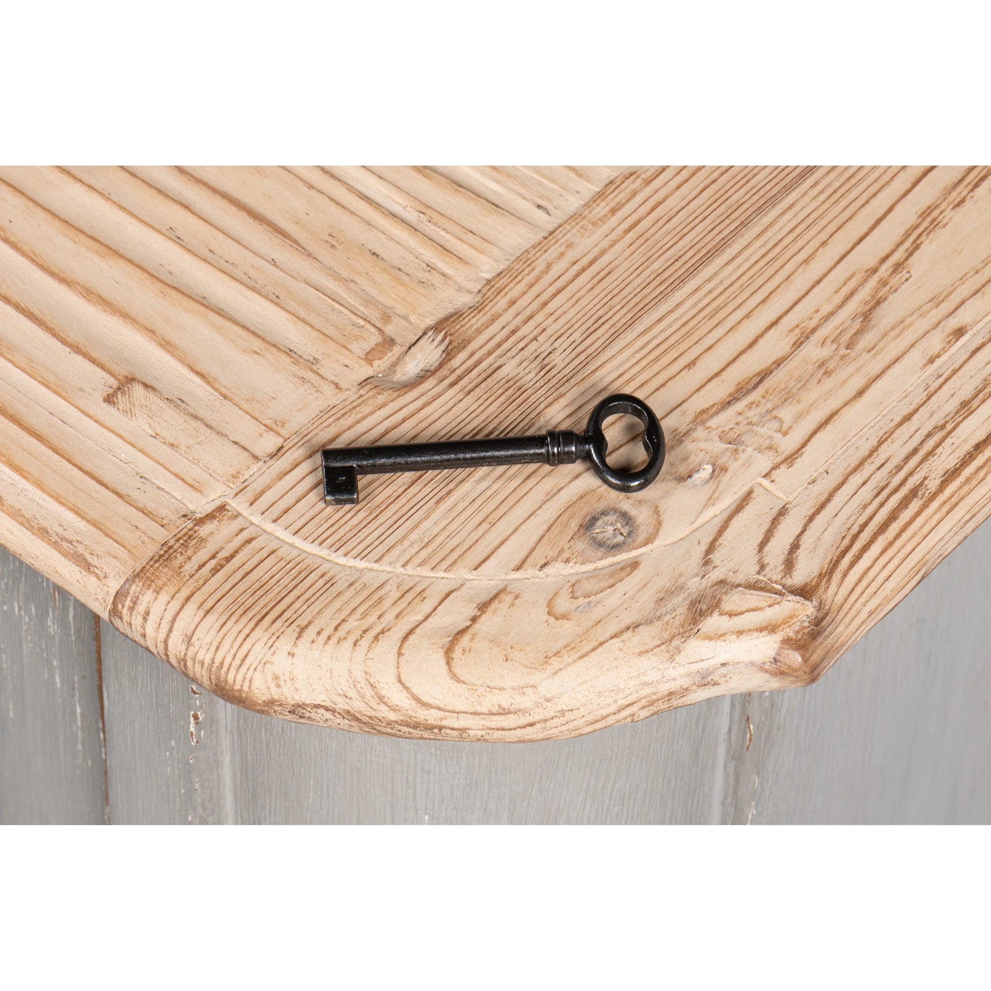 Karlsson Antique Swedish Grey Sideboard by Sarreid Ltd. in grey. Made from old pine in a traditional style.