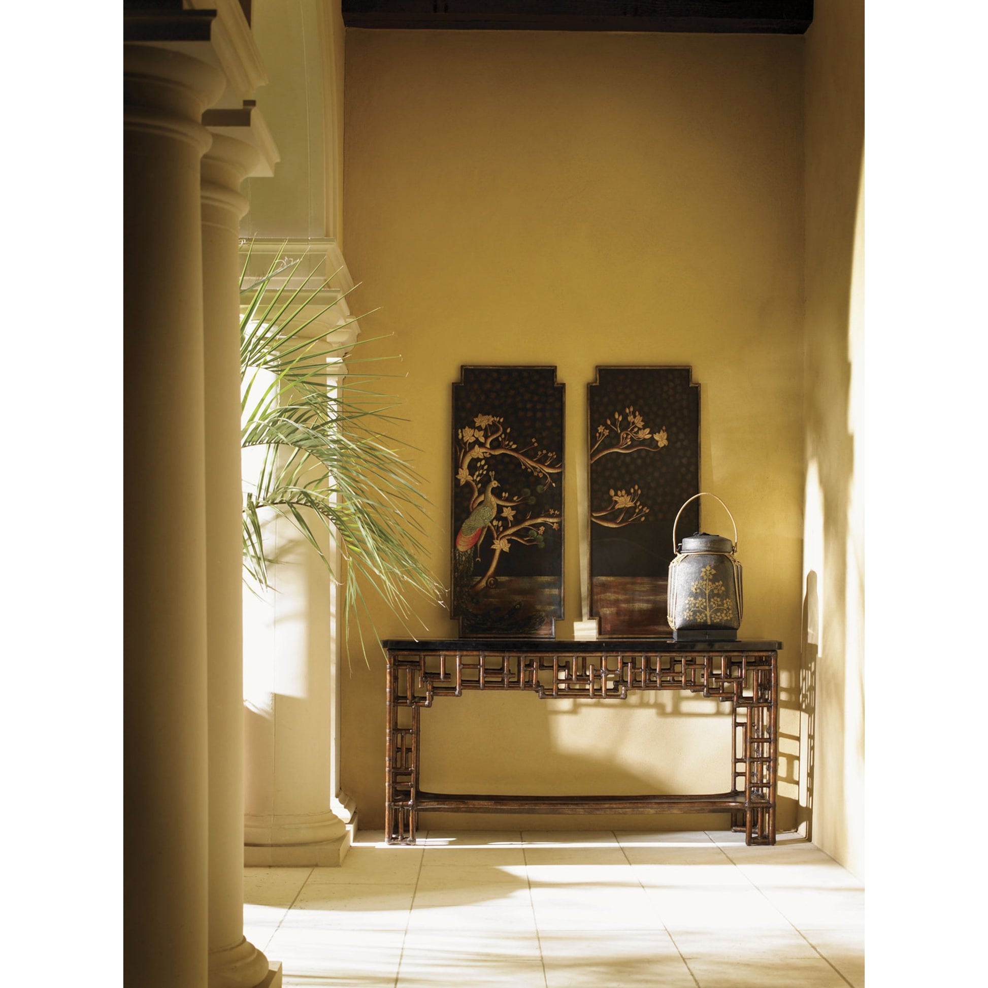 Mystic Console by Tommy Bahama Home. Made from unique in a eclectic & global style.