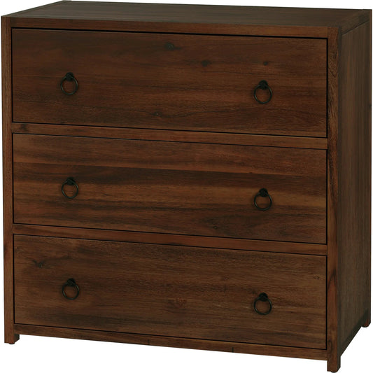 Lark Dresser by Butler Specialty Company in walnut. Made from acacia solids, rubberwood solids, mdf, plywood in a unique style.
