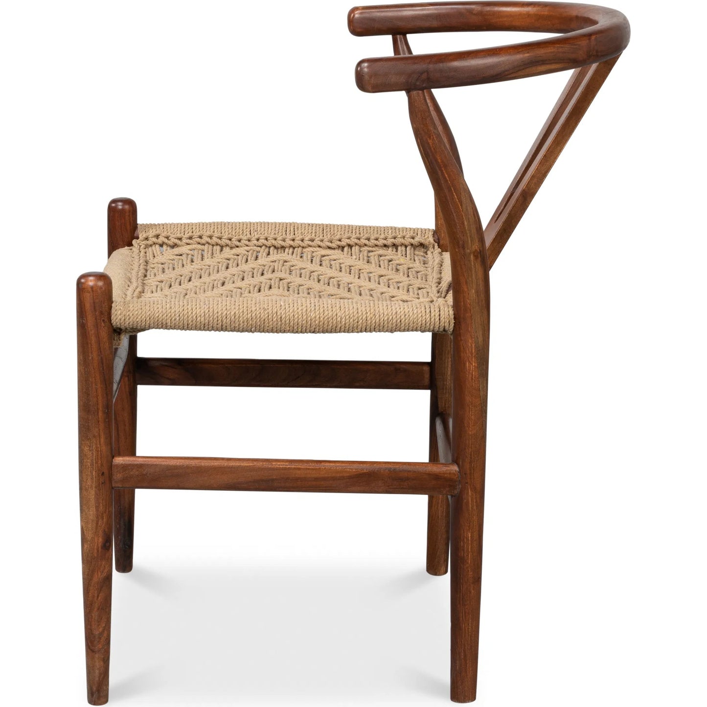 005 SI-2238528 | Additional Silo | Mao Chair by Sarreid Ltd. in brown. Made from acacia wood in a rustic style.