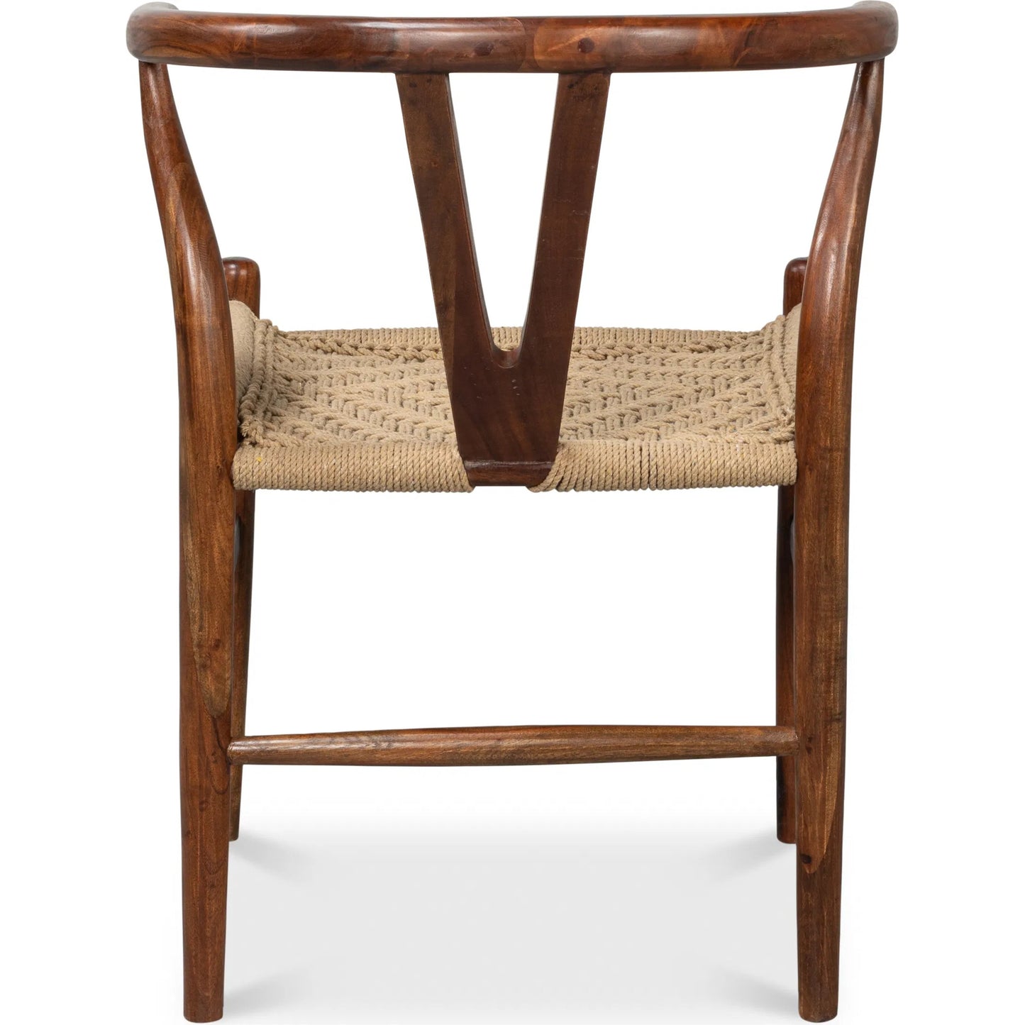 004 SI-2238528 | Additional Silo | Mao Chair by Sarreid Ltd. in brown. Made from acacia wood in a rustic style.