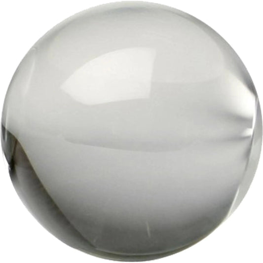 Crystal Sphere by Global Views in natural. Made from crystal in a unique style.