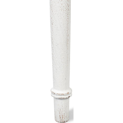 Gale Bungalow Bench by Sarreid Ltd. in bungalow white. Made from acacia wood in a traditional style.
