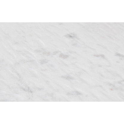 Dakor Console Table by Sarreid Ltd. in black. Made from forged iron, white marble in a modern style.