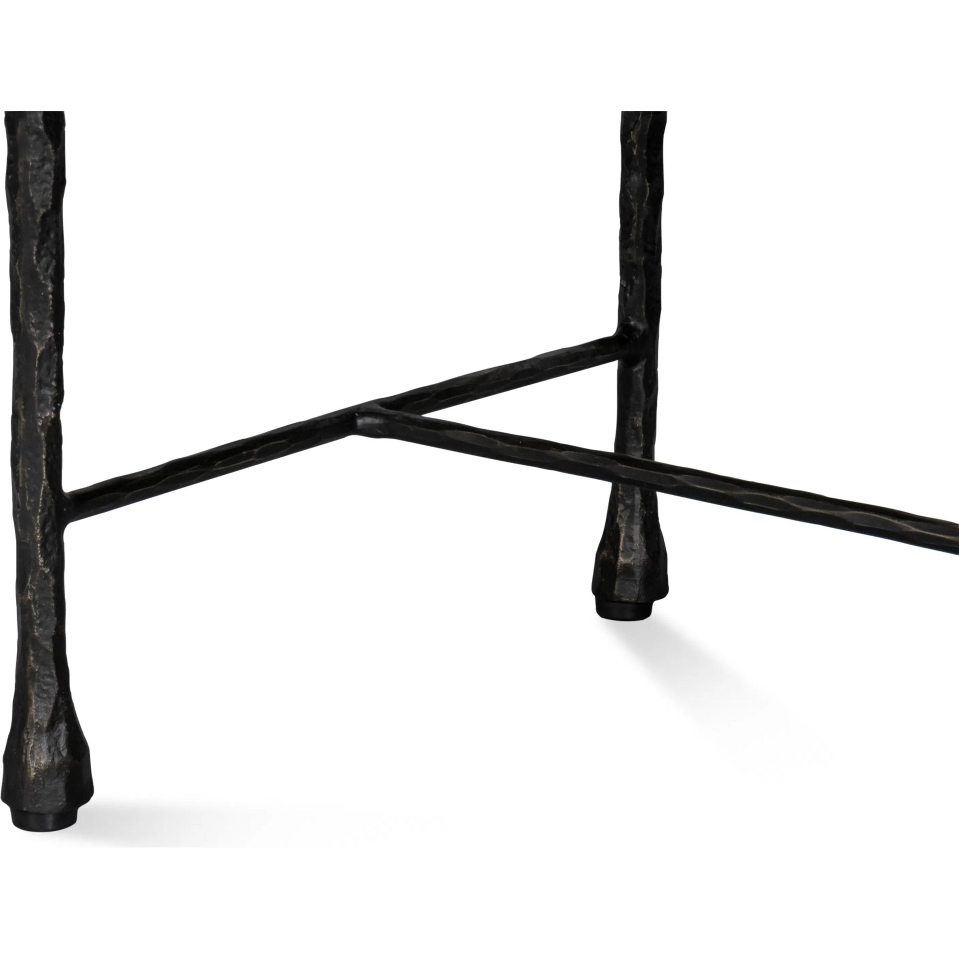 Kings Road Leather Bench by Sarreid Ltd. in brown and iron, leather, cow leather. Made from unique in a traditional style.