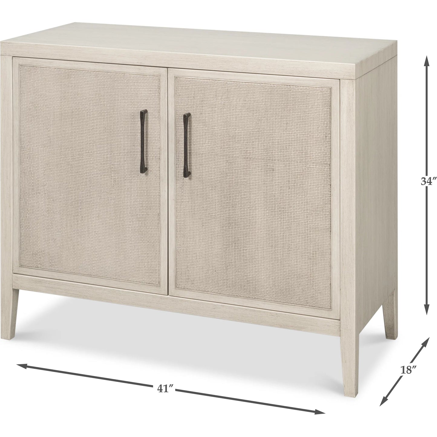 006 SI-2238539 | Additional Silo | Charity Two Door Sideboard by Sarreid Ltd. in covet white. Made from tulip wood in a transitional style.