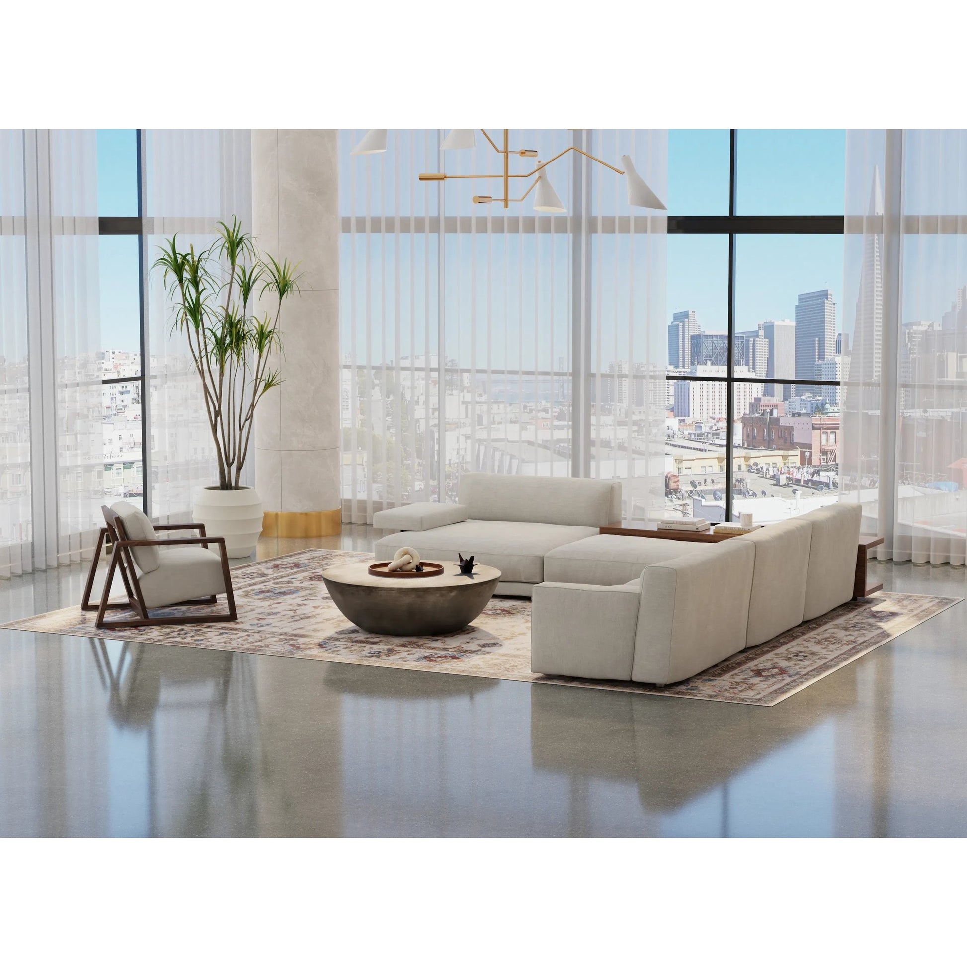 Pearson Traditional Oriental PRS39SUF Rug by Feizy in ivory, green, red. Made from polyester in a unique style.