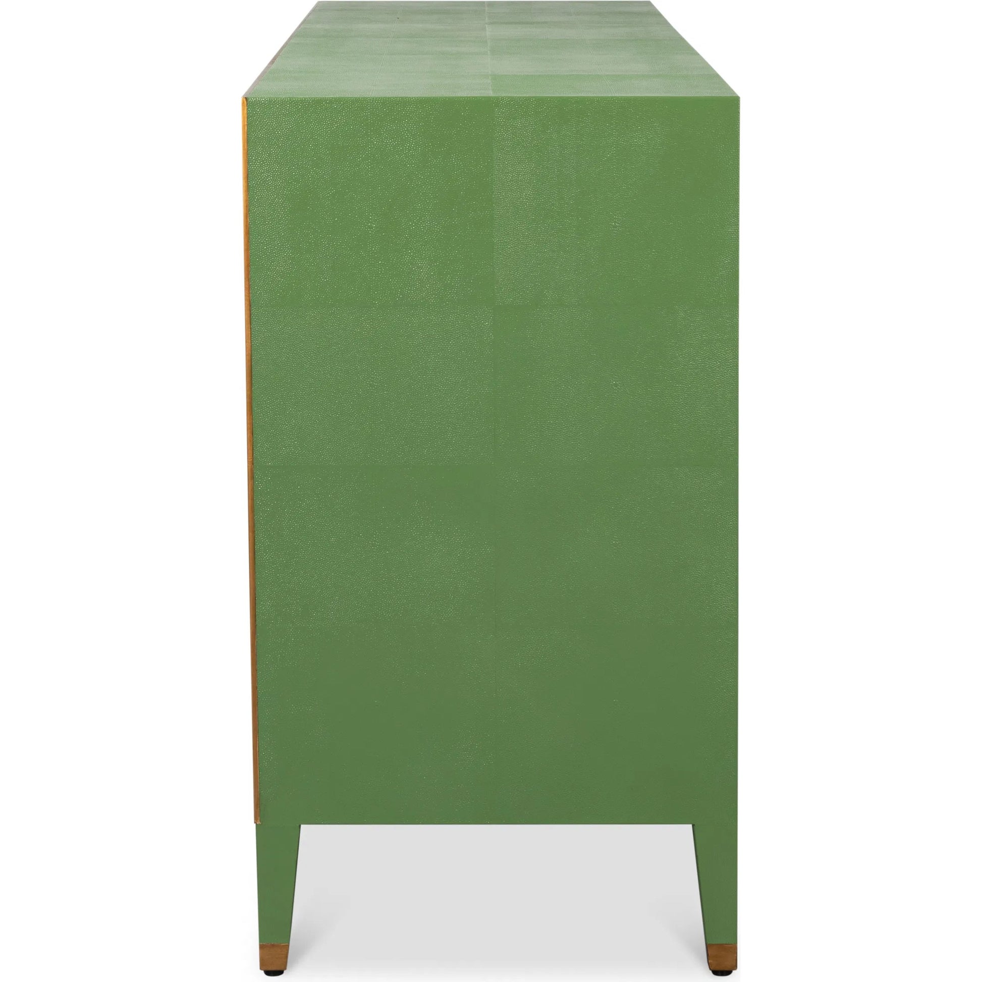Gabriella Chest of Drawers by Sarreid Ltd.. Made from wood, embossed shagreen leather in a modern style.