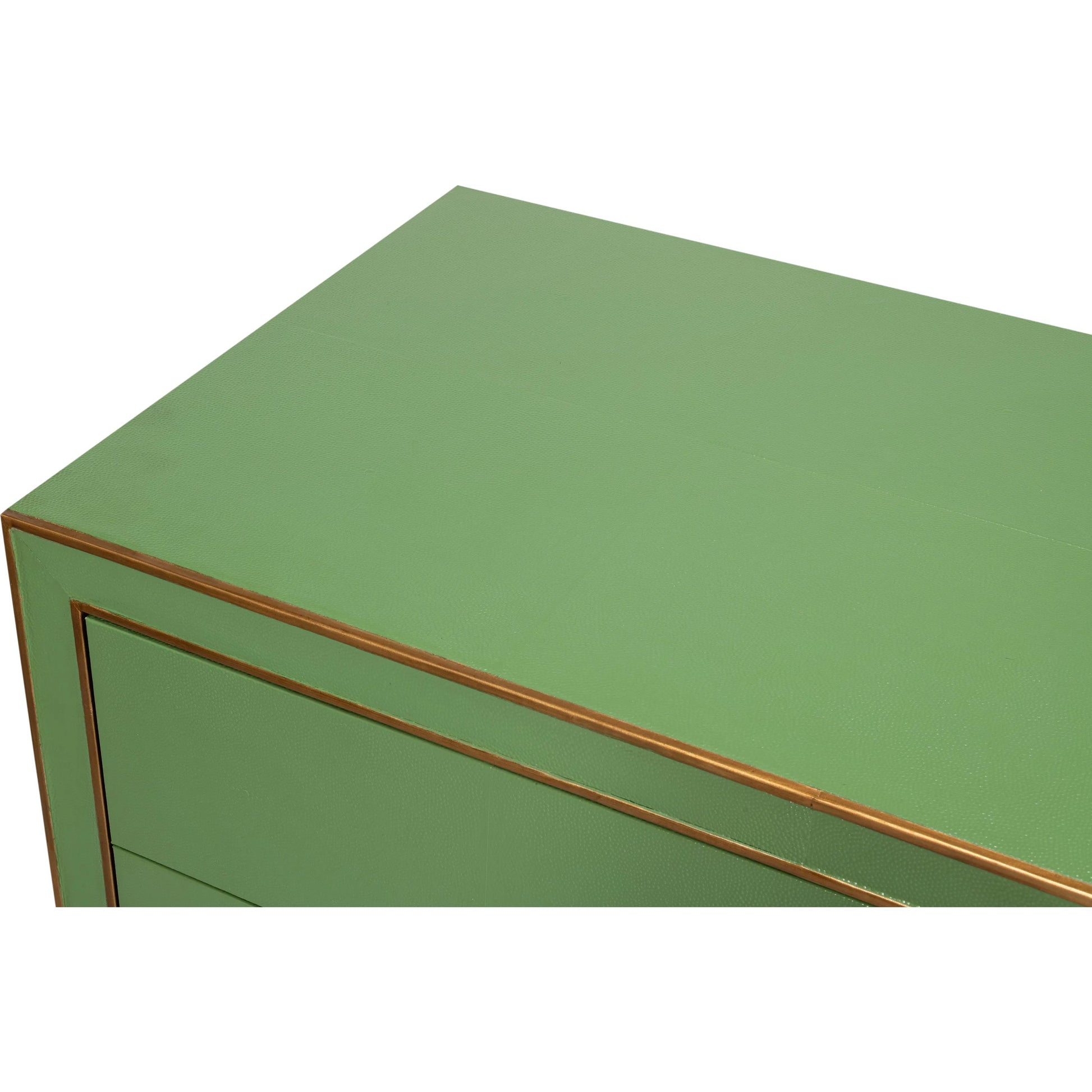 Gabriella Chest of Drawers by Sarreid Ltd.. Made from wood, embossed shagreen leather in a modern style.