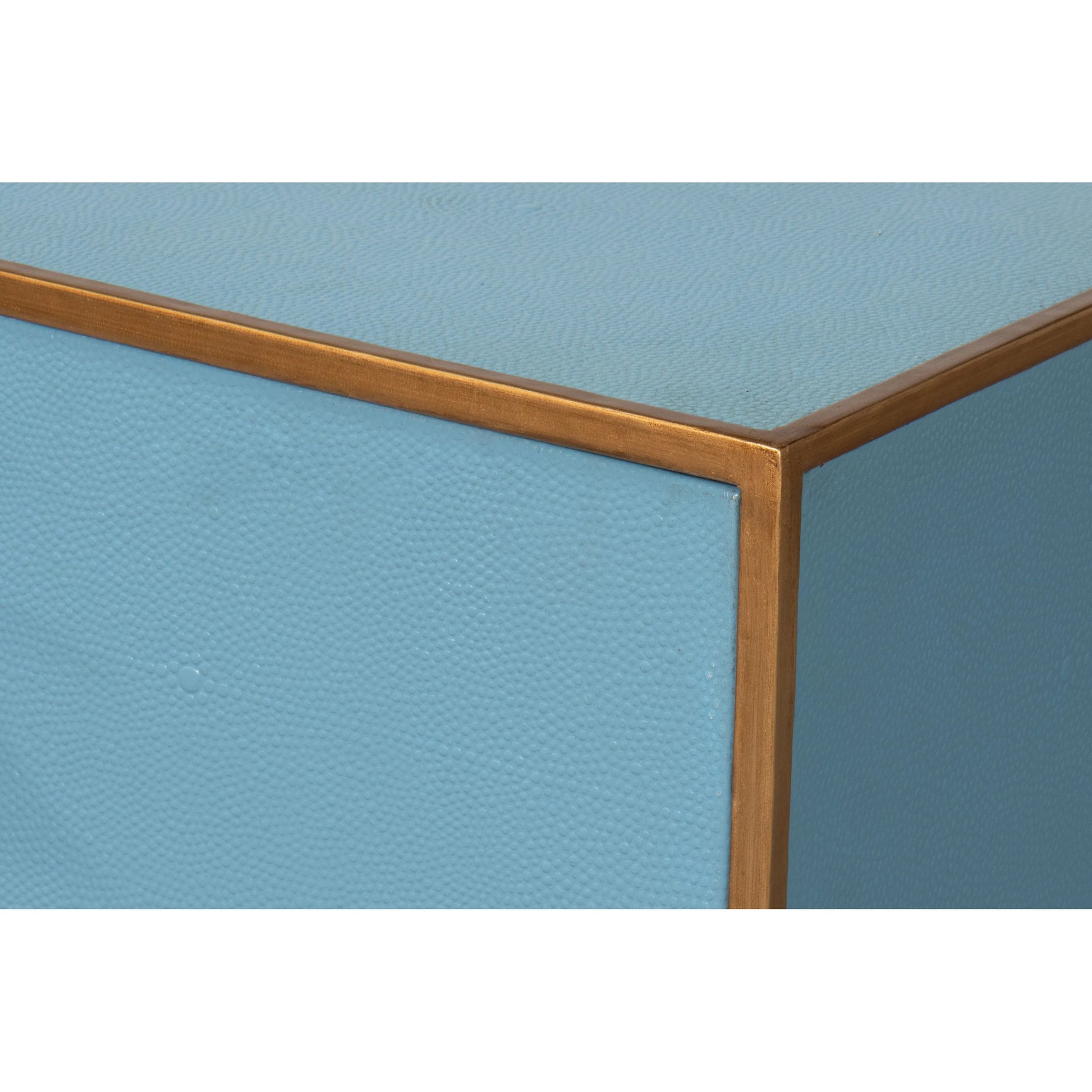 Gideon Shagreen Side Table by Sarreid Ltd.. Made from unique in a transitional style.