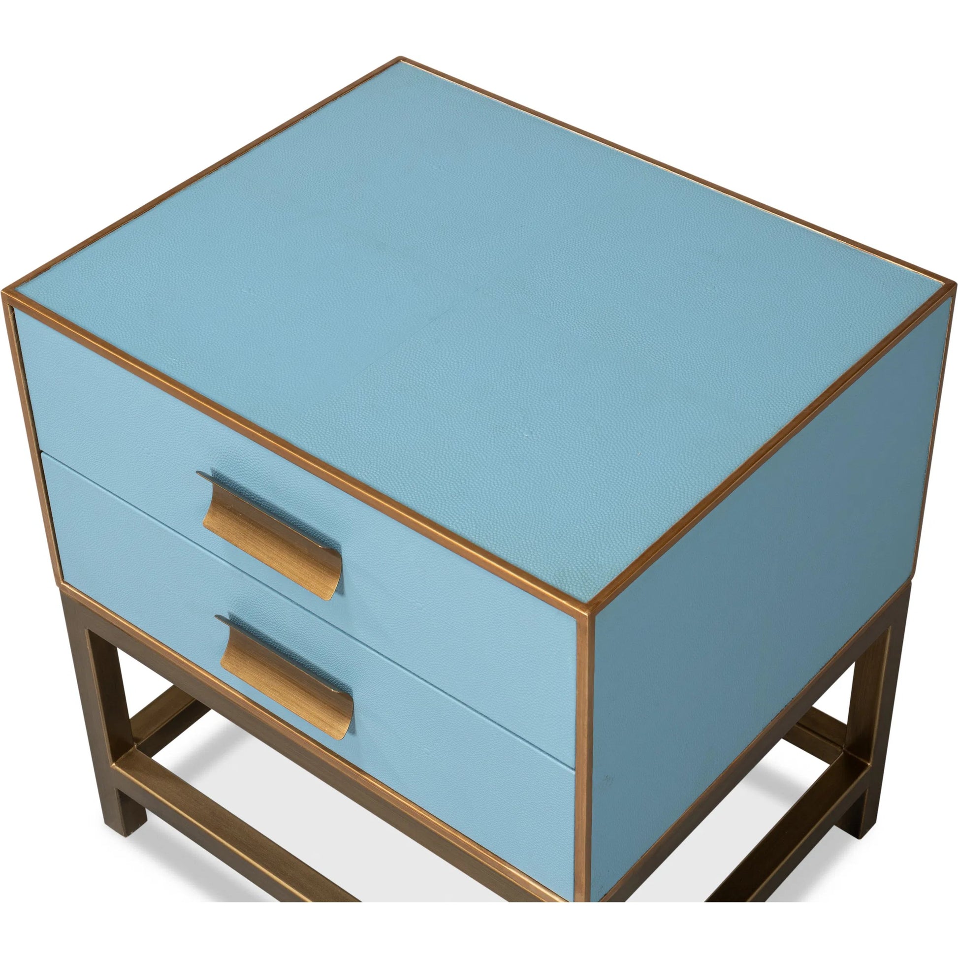 Gideon Shagreen Side Table by Sarreid Ltd.. Made from unique in a transitional style.