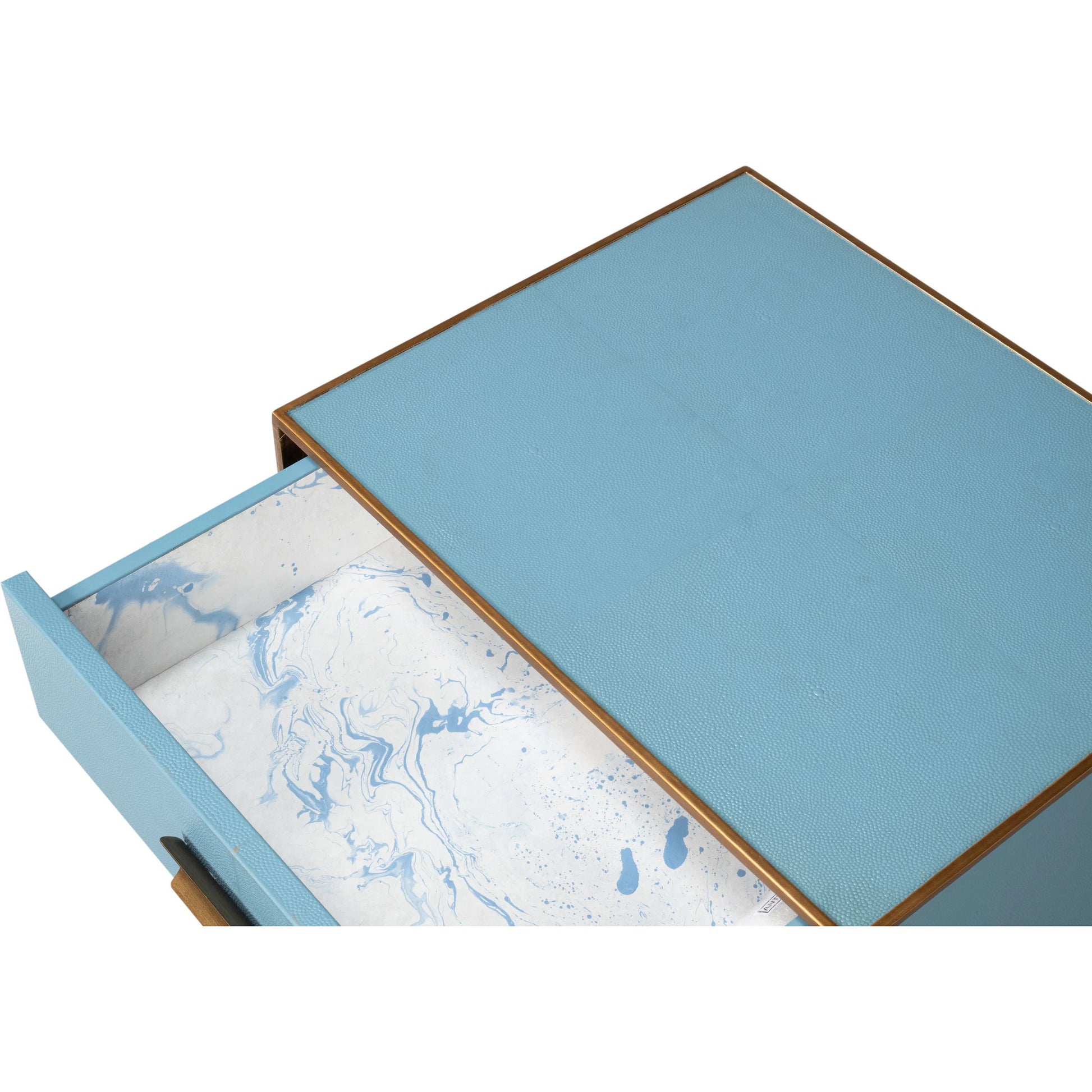 Gideon Shagreen Side Table by Sarreid Ltd.. Made from unique in a transitional style.