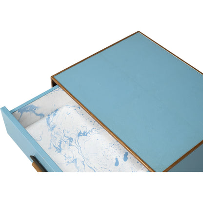 Gideon Shagreen Side Table by Sarreid Ltd.. Made from unique in a transitional style.