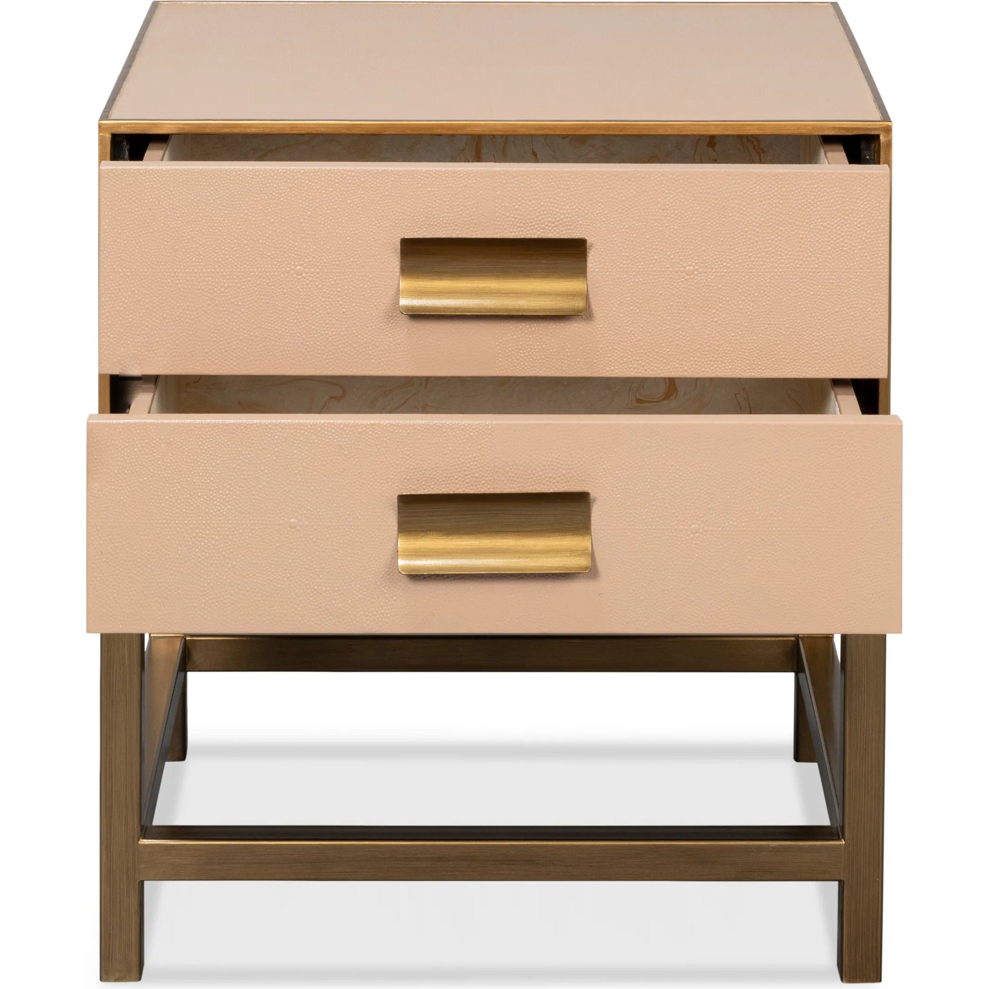 Gideon Shagreen Side Table by Sarreid Ltd.. Made from unique in a transitional style.