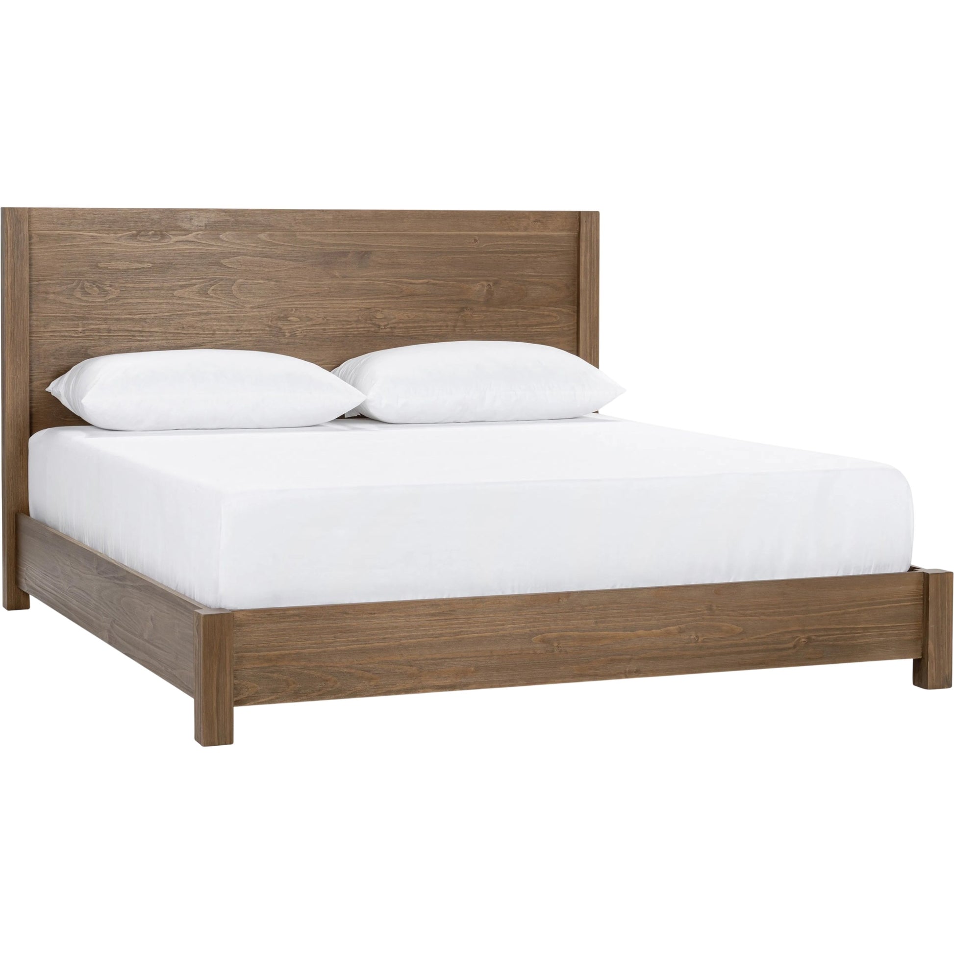Fenmore Eastern Bed by Kosas Home in honey brown. Made from pine wood in a unique style.