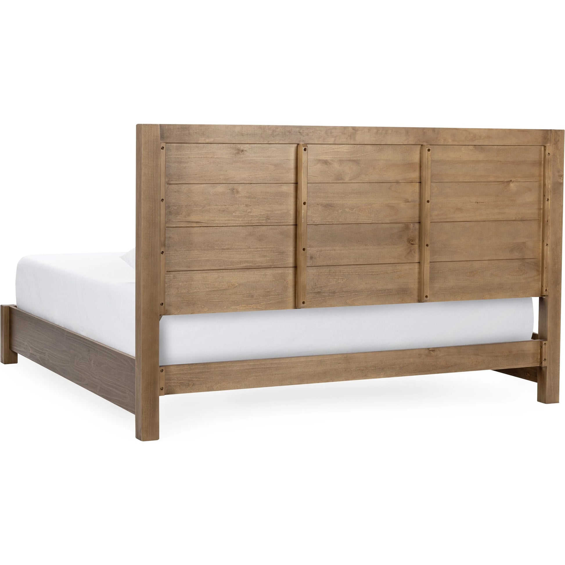 Fenmore Eastern Bed by Kosas Home in honey brown. Made from pine wood in a unique style.