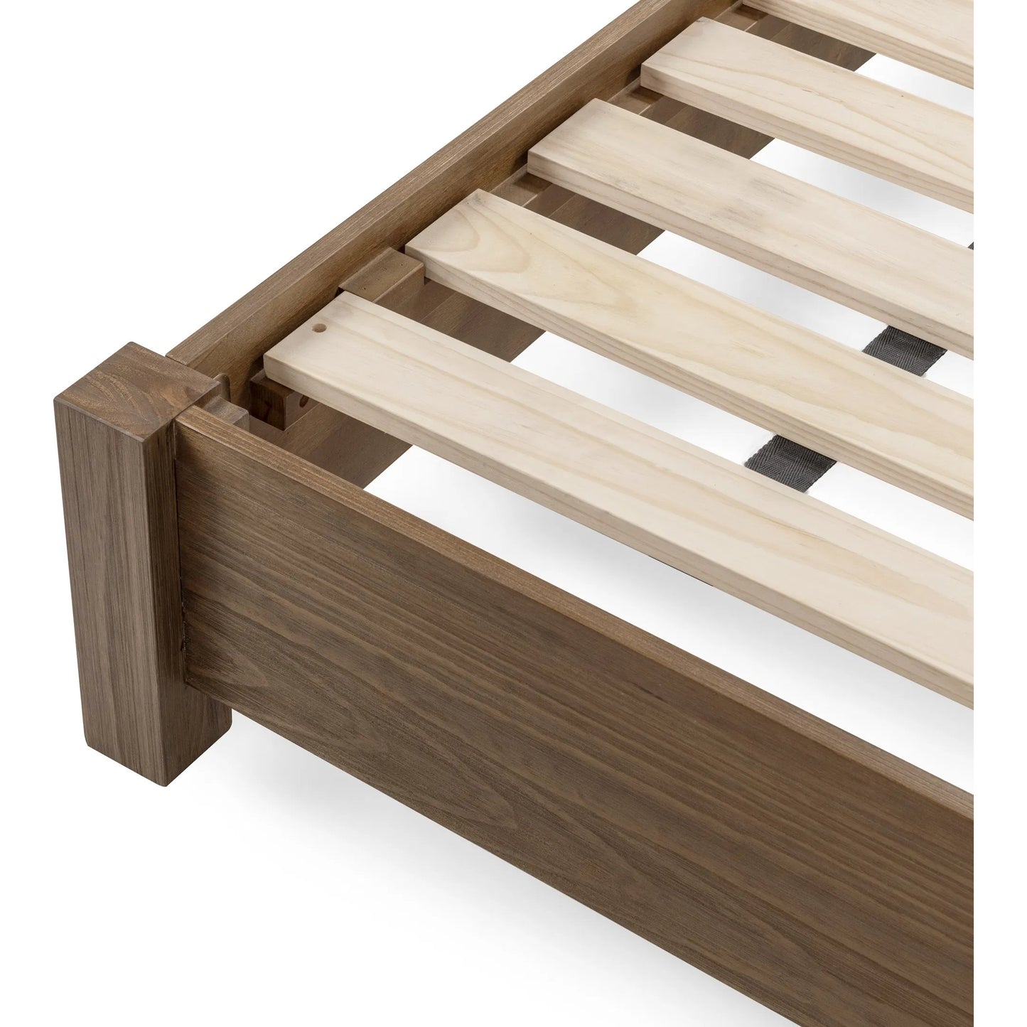 015 SI-2537866 | Closeup | Fenmore Eastern Bed by Kosas Home in honey brown. Made from pine wood in a unique style.