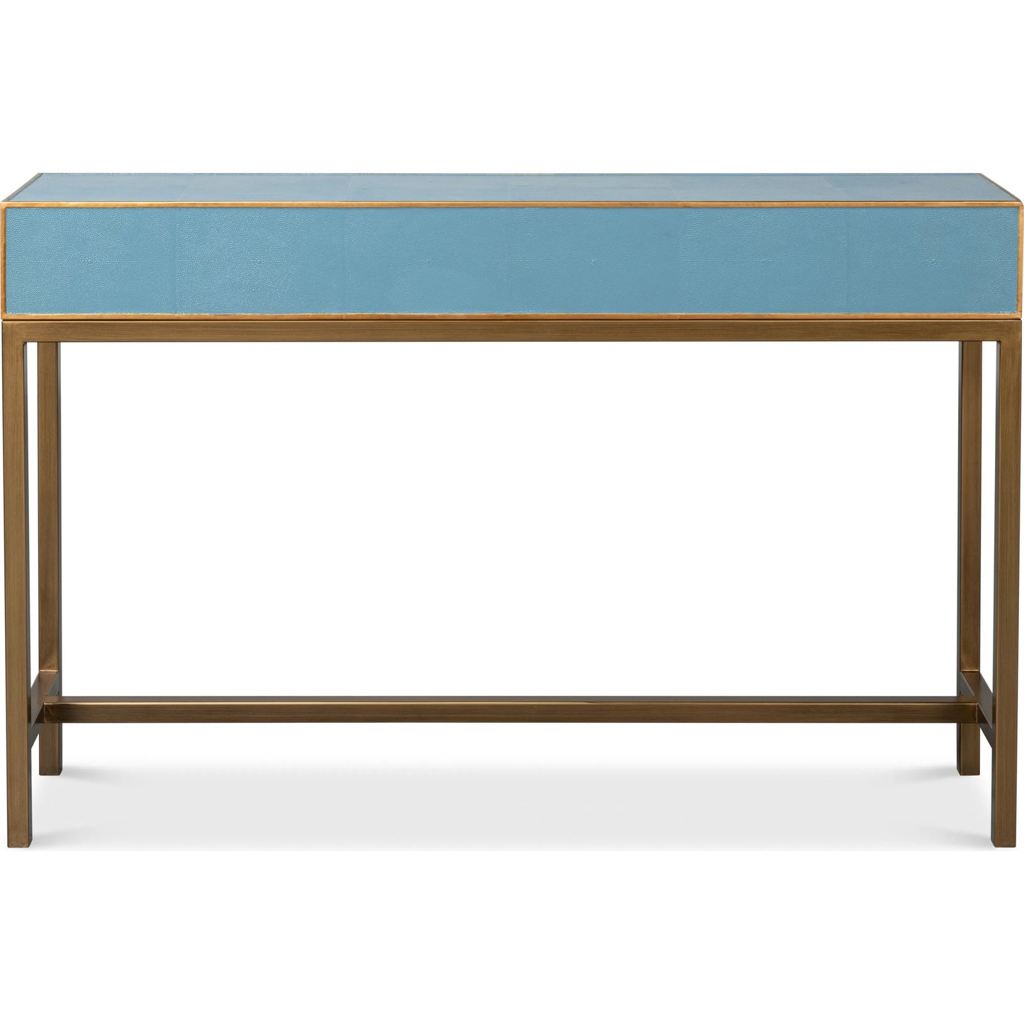 022 SI-2238566 | Additional Silo | Gideon Shagreen Console by Sarreid Ltd.. Made from wood, leather in a unique style.