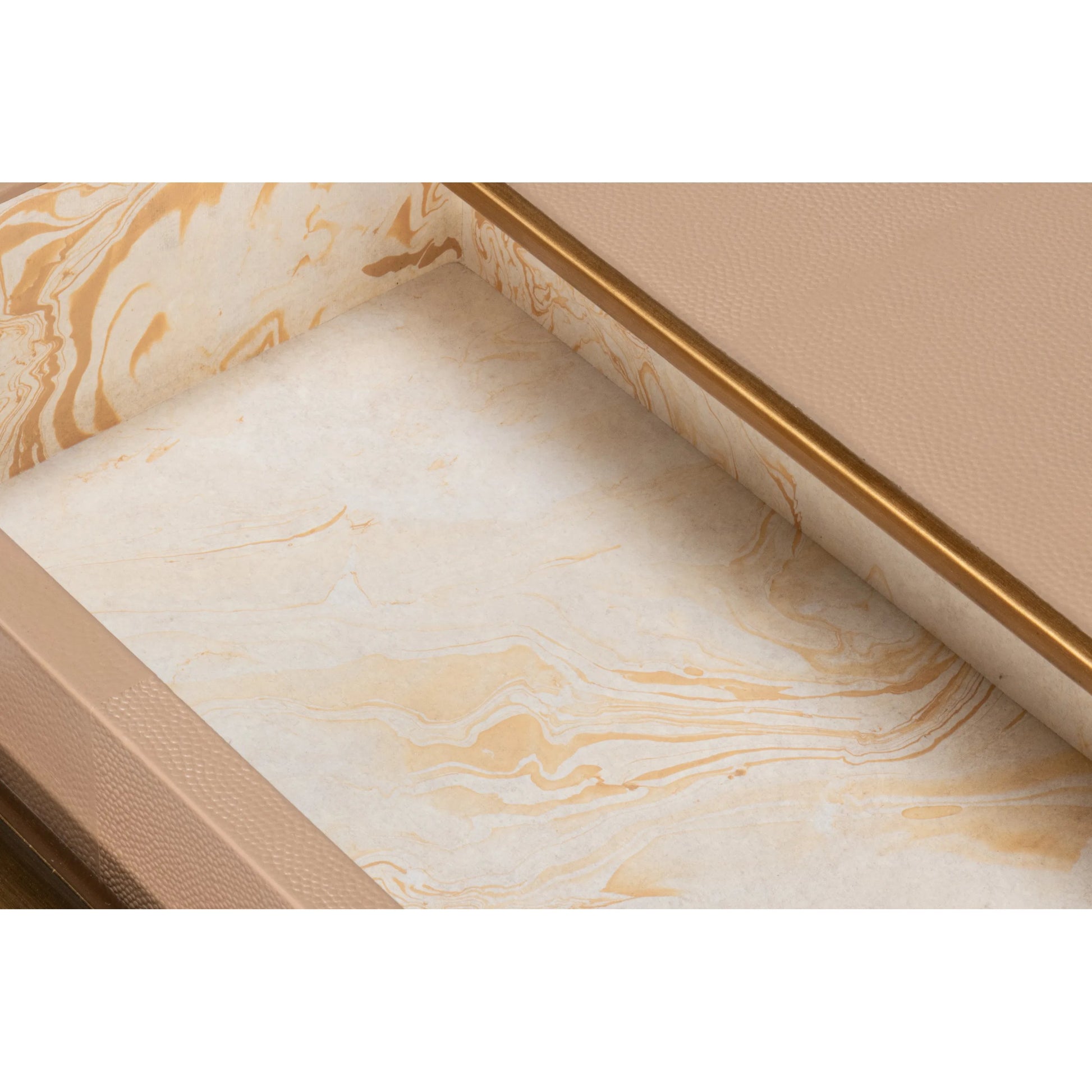 Gideon Shagreen Console by Sarreid Ltd.. Made from wood, leather in a unique style.