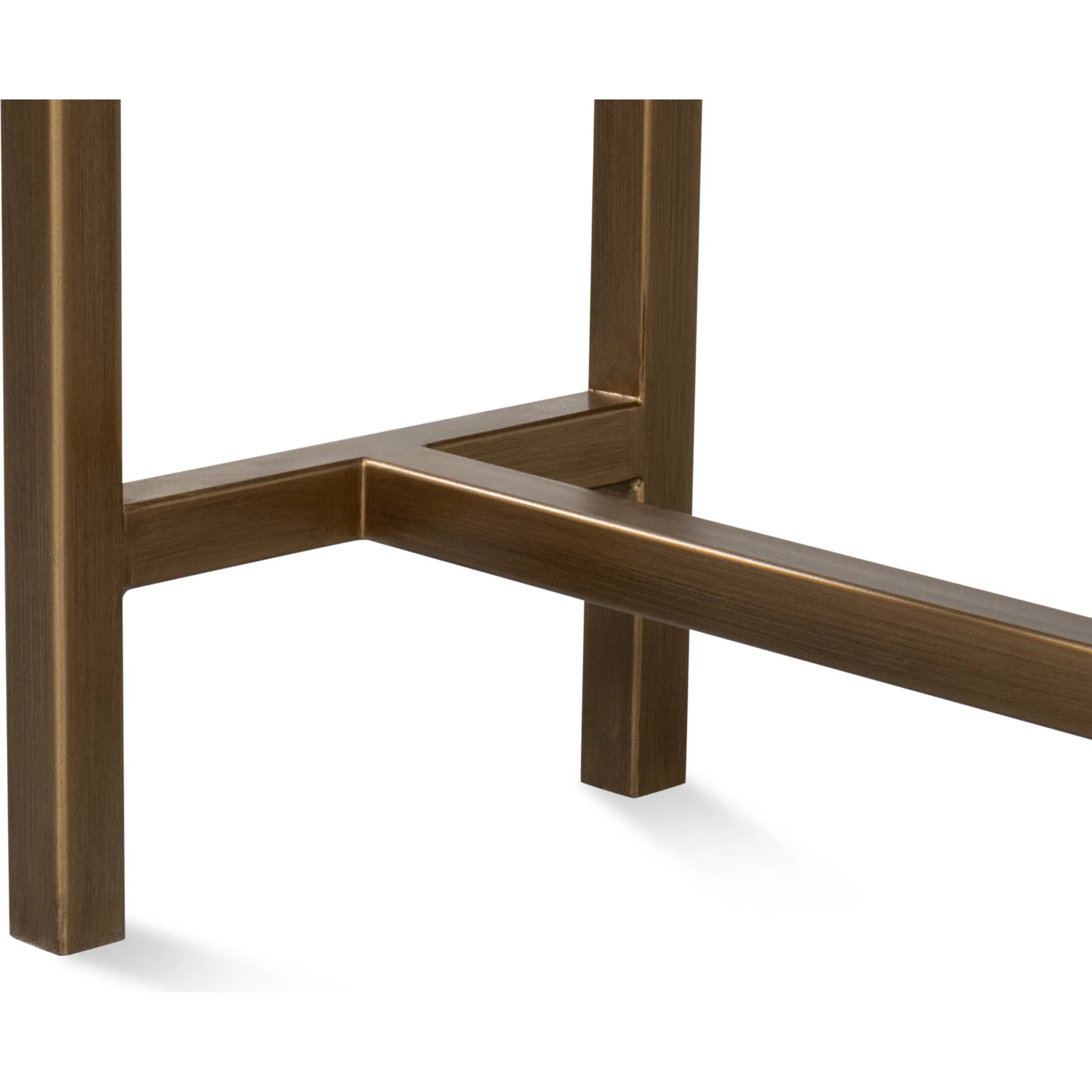 Gideon Shagreen Console by Sarreid Ltd.. Made from wood, leather in a unique style.