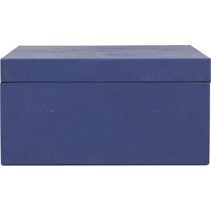 Cosmos Nesting Boxes by Sarreid Ltd.. Made from shagreen leather, wood, brass in a transitional style.