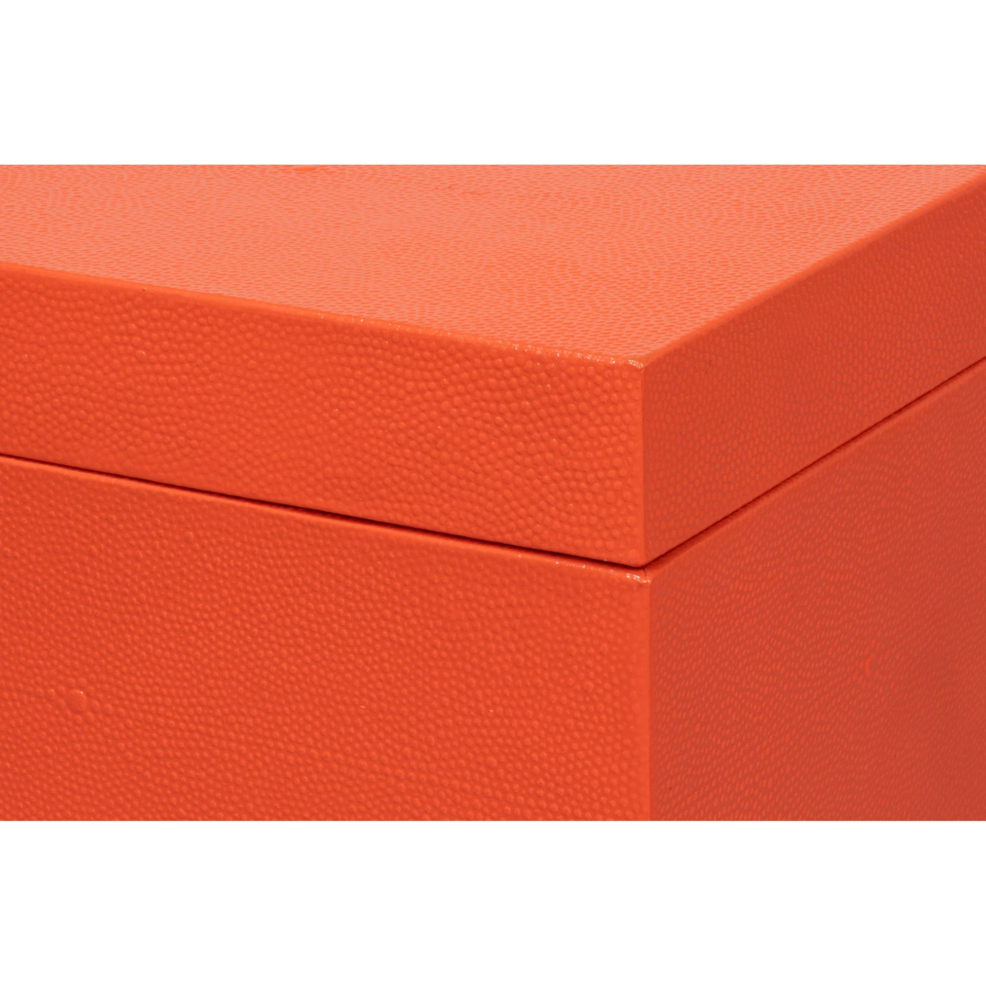 Cosmos Nesting Boxes by Sarreid Ltd.. Made from shagreen leather, wood, brass in a transitional style.