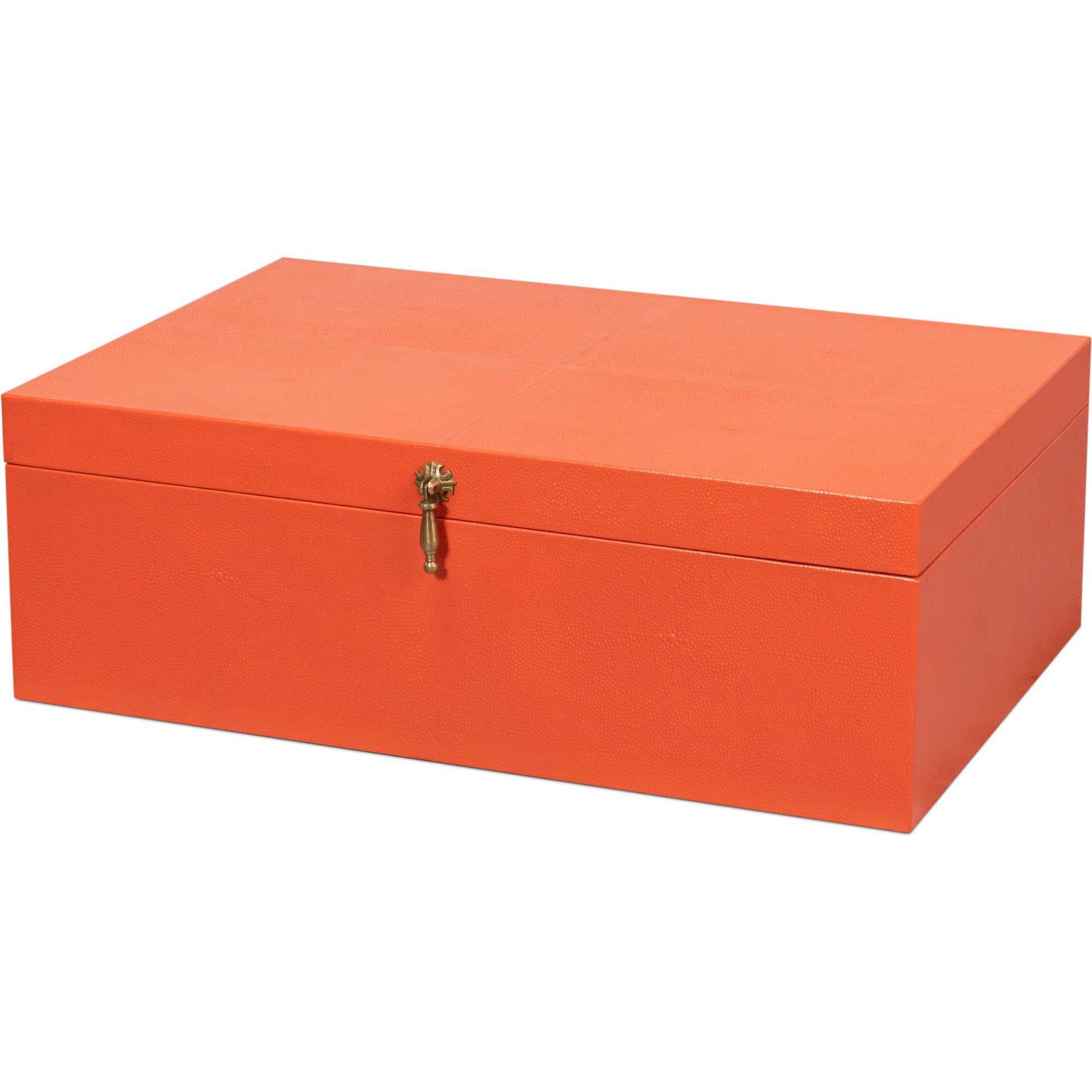 Cosmos Nesting Boxes by Sarreid Ltd.. Made from shagreen leather, wood, brass in a transitional style.