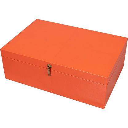 Cosmos Nesting Boxes by Sarreid Ltd.. Made from shagreen leather, wood, brass in a transitional style.