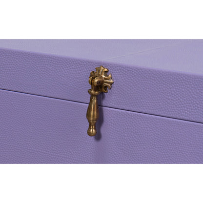 Cosmos Nesting Boxes by Sarreid Ltd.. Made from shagreen leather, wood, brass in a transitional style.