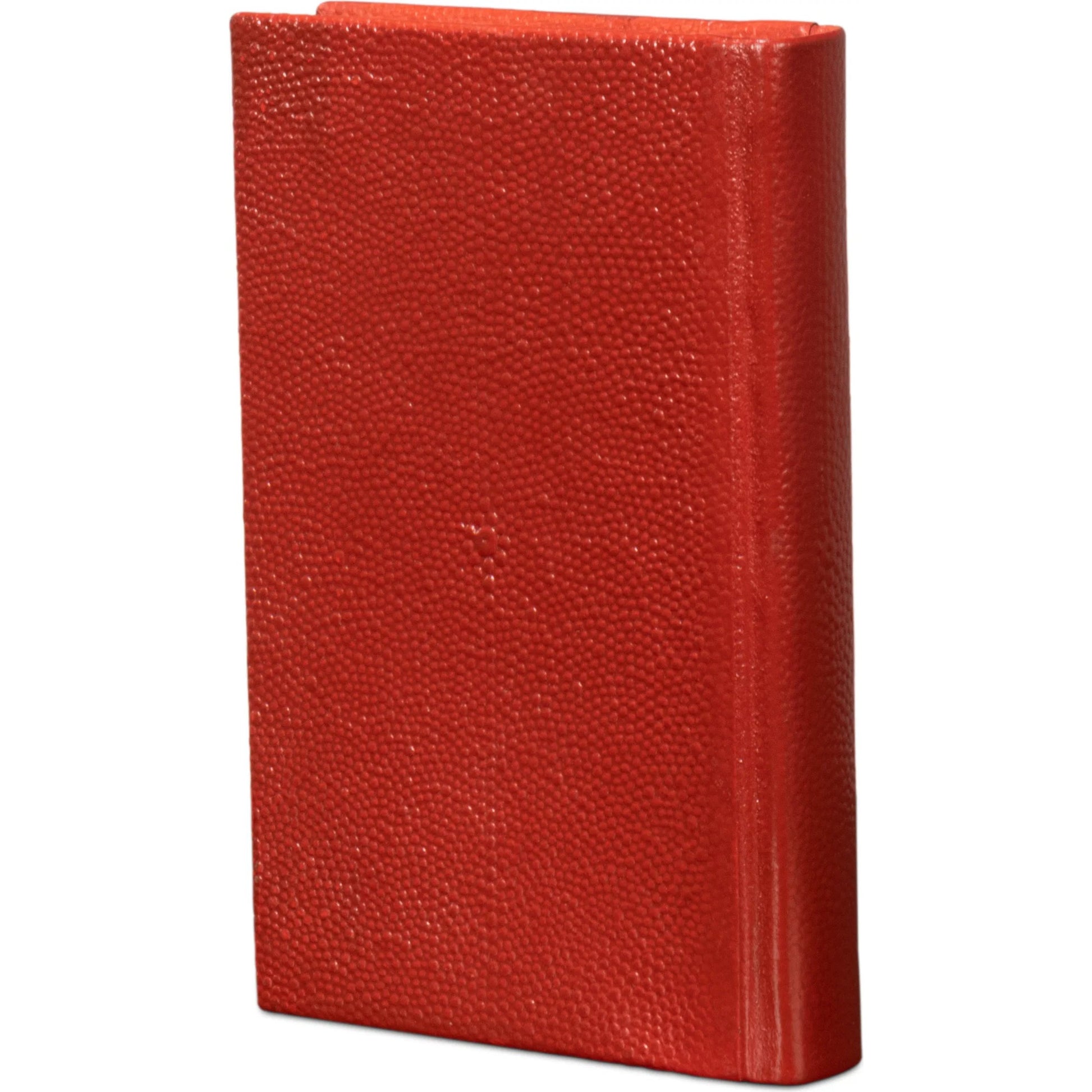 Shagreen Books by Sarreid Ltd.. Made from shagreen leather, paper in a eclectic & global style.