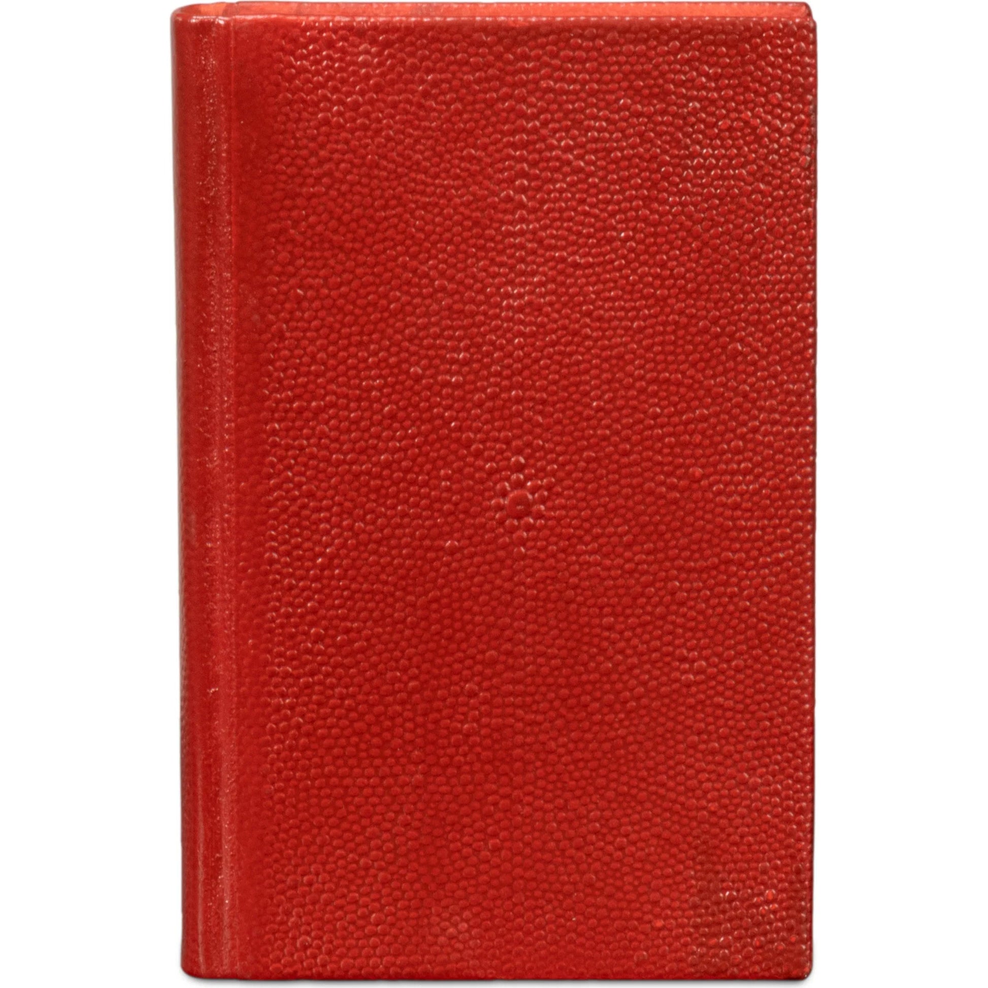 Shagreen Books by Sarreid Ltd.. Made from shagreen leather, paper in a eclectic & global style.