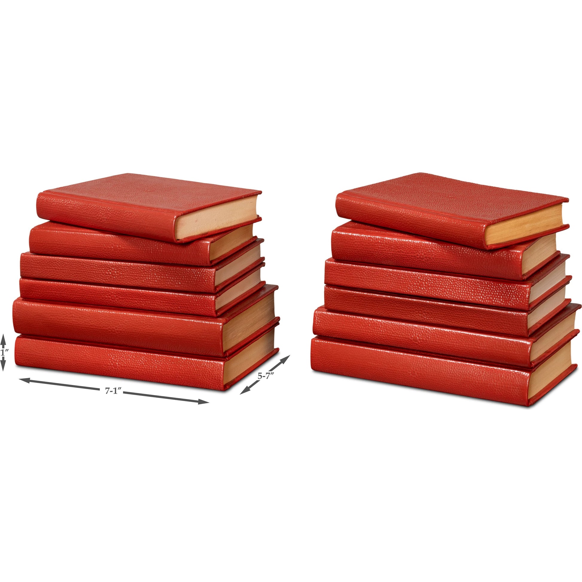 Shagreen Books by Sarreid Ltd.. Made from shagreen leather, paper in a eclectic & global style.