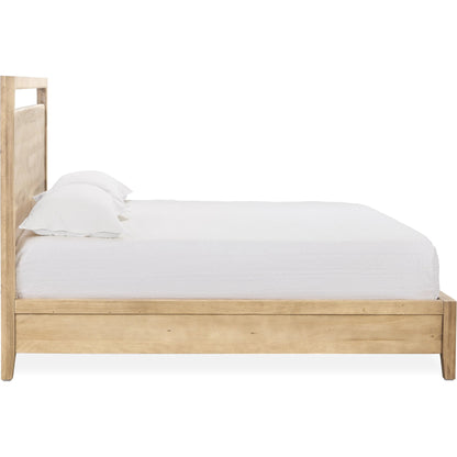 Laguna Mango Wood Platform Bed by Classic Home in natural. Made from mango wood in a unique style.