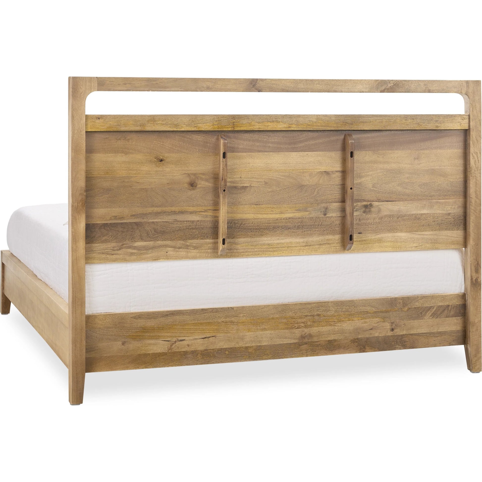 Laguna Mango Wood Platform Bed by Classic Home in natural. Made from mango wood in a unique style.