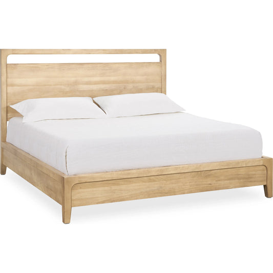 Laguna Mango Wood Platform Bed by Classic Home in natural. Made from mango wood in a unique style.