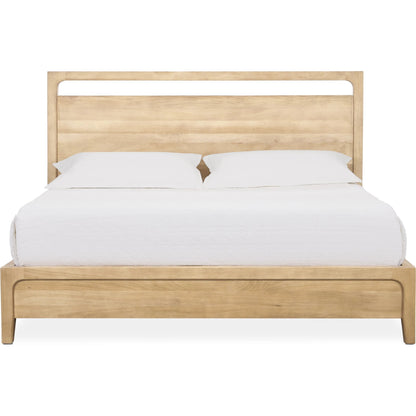 Laguna Mango Wood Platform Bed by Classic Home in natural. Made from mango wood in a unique style.
