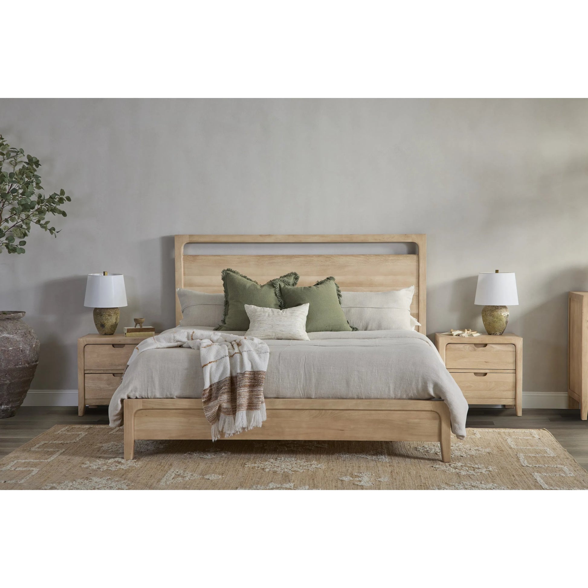 Laguna 2-Drawer Mango Wood Nightstand by Classic Home in natural. Made from mango wood in a unique style.