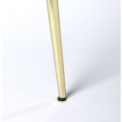 Haven Accent Table by Butler Specialty Company in green and metalworks. Made from iron, brass finish, mdf, marble, brass metal inlay design in a modern style.