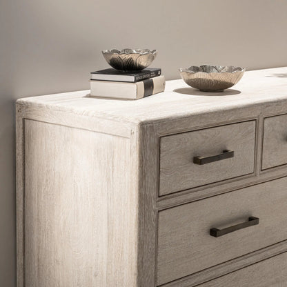 Westmont 9-Drawer Mango Wood Dresser by Classic Home. Made from mango wood in a transitional style.