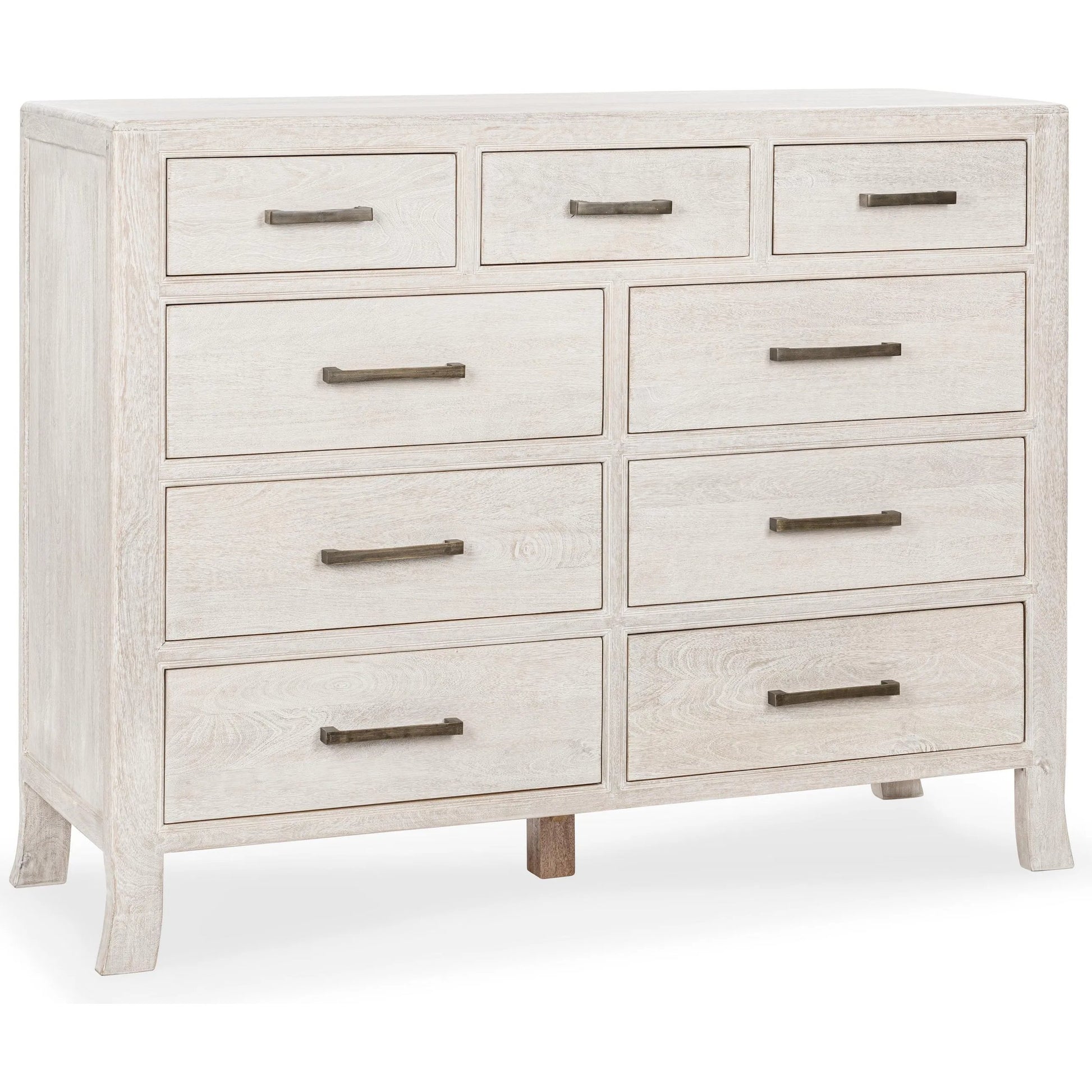 Westmont 9-Drawer Mango Wood Dresser by Classic Home. Made from mango wood in a transitional style.